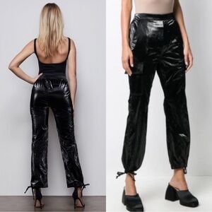 Good American the paper cargo pants